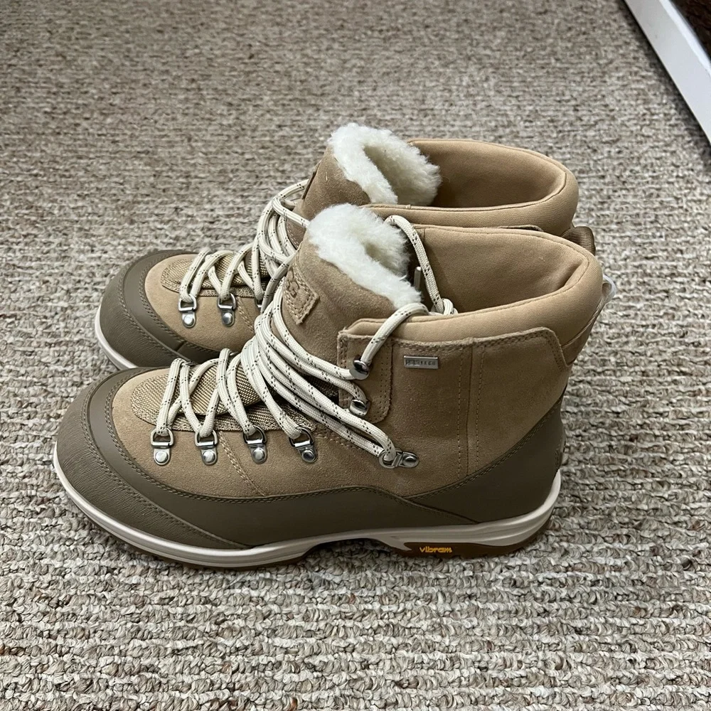 Ugg Sand Brecken Lace Extreme Waterproof Winter Boots 1158221